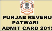 Punjab Patwari Admit Card 2015 Released | Download Revenue Hall Ticket Here